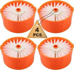 4 Pack Filter Element for BLACK DECKER POWERSERIES Cordless Stick Vacuum