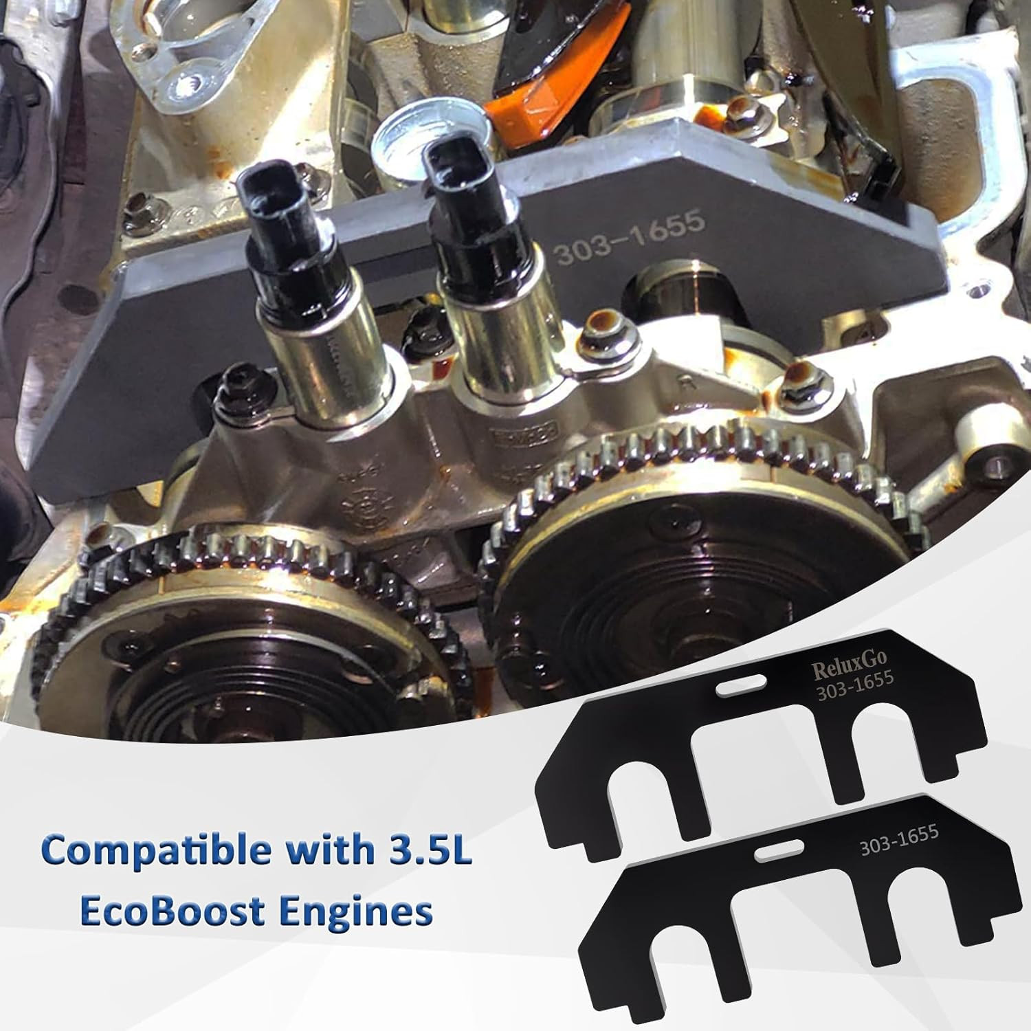 Camshaft Holding Tool Kit, Compatible with Ford 3.5L Ecoboost Upgraded GT F-150 gallery