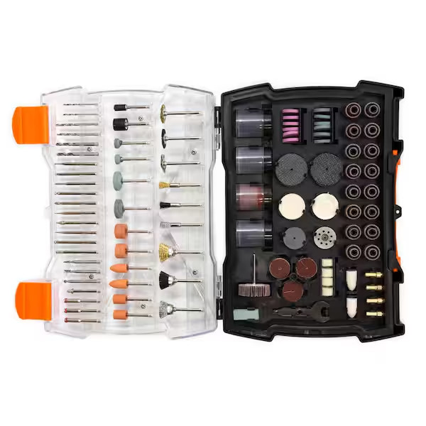 Assorted Rotary Tool Accessory Kit with Carrying Case 282-Piece for WEN & Dremel gallery