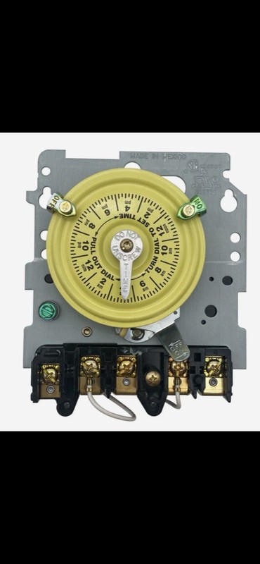 Intermatic T104M Timer Wall Switch - Gray - Replacement 208/277V 60hz WG1573-5E gallery