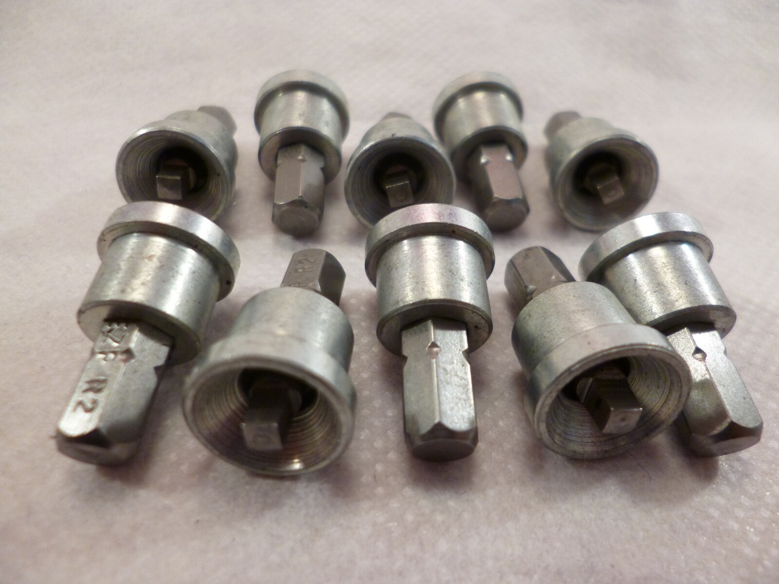 10 NEW EAZYPOWER ROBERTSON #2 X1" SQUARE DRIVE SCREW SETTER DRYWALL DIMPLER BITS gallery