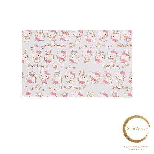 New Bandai Hello Kitty Antibacterial Sheets 30 sheets W9 x D0.2 x H16.5cm 11g gallery