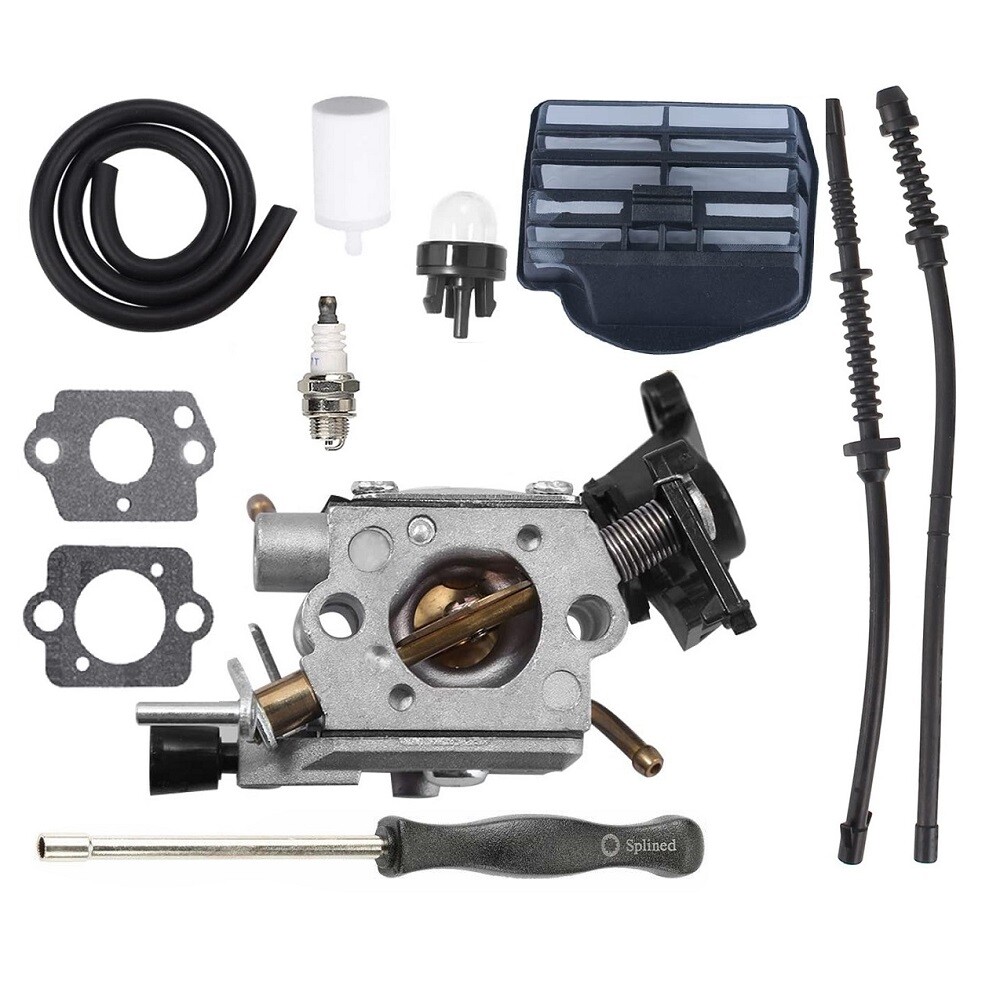 Carburetor & Air Filter Kit for Husqvarna 445 X-Torq 46cc Chainsaw gallery