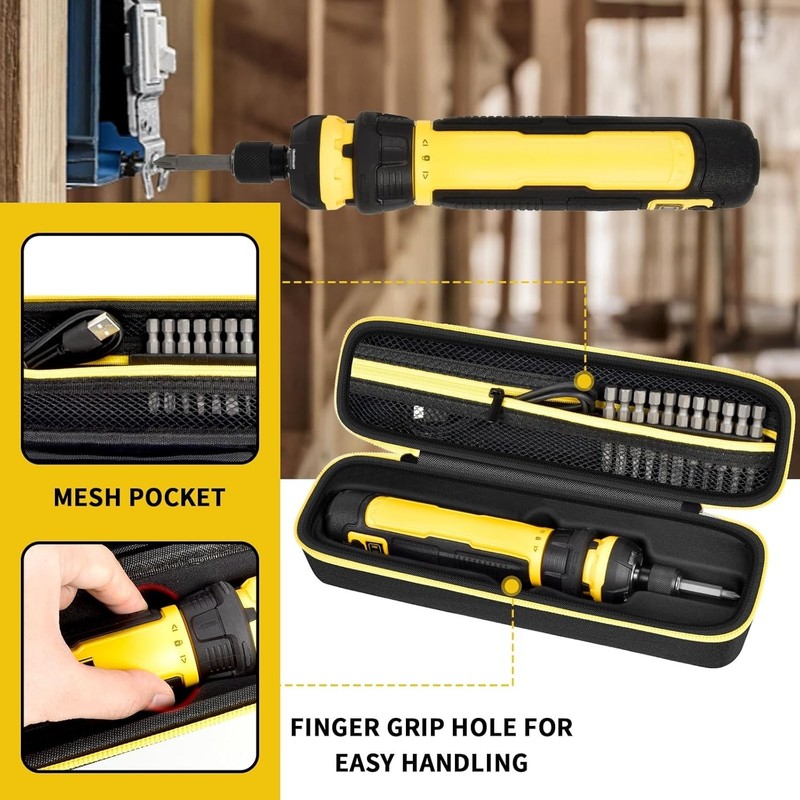 Electric Screwdriver Set CASE DEWALT Cordless Screwdriver DWHT66719 gallery