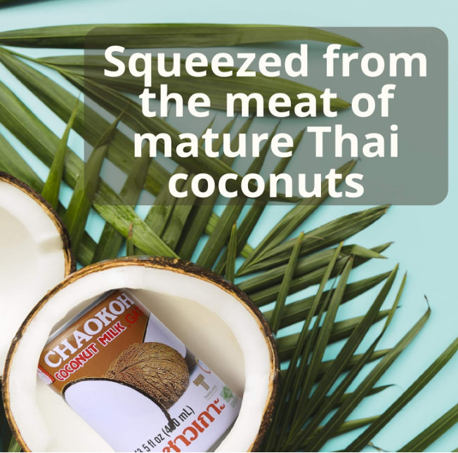 Chaokoh Cocunut Milk 13.5 oz Each With Multiples Packs gallery