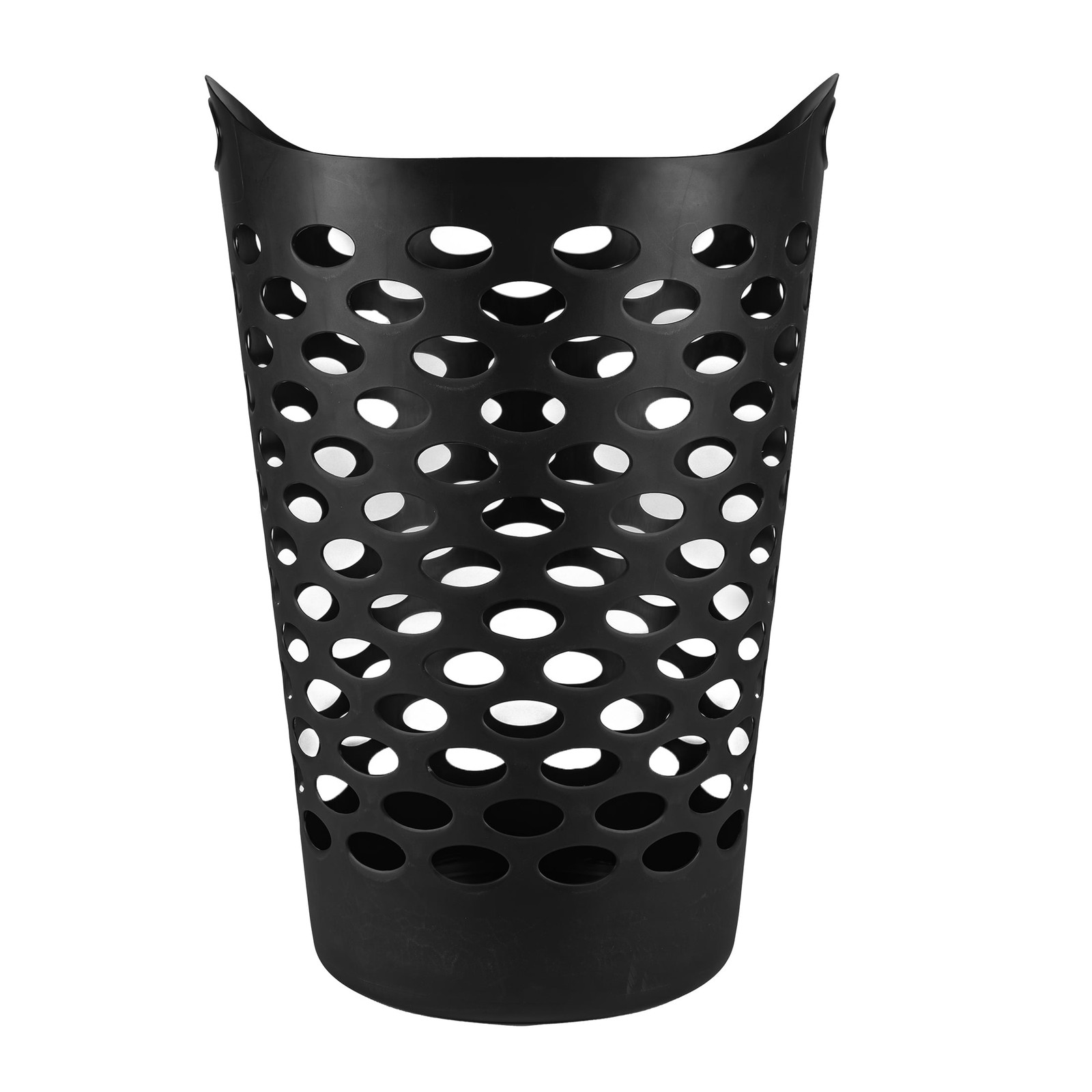 Mainstays Flex Carrying Handles Laundry Hamper, Black,Carrying Handles gallery
