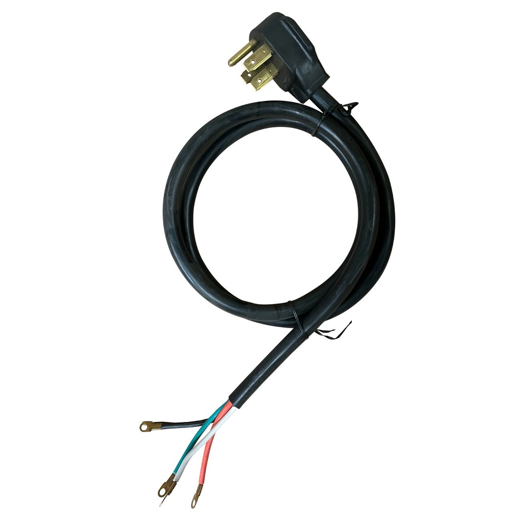 Electric Range 4-Wire Cord Power Plug, 220V/240V