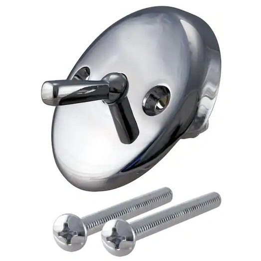 Trip Lever Overflow Faceplate in Polished Chrome gallery