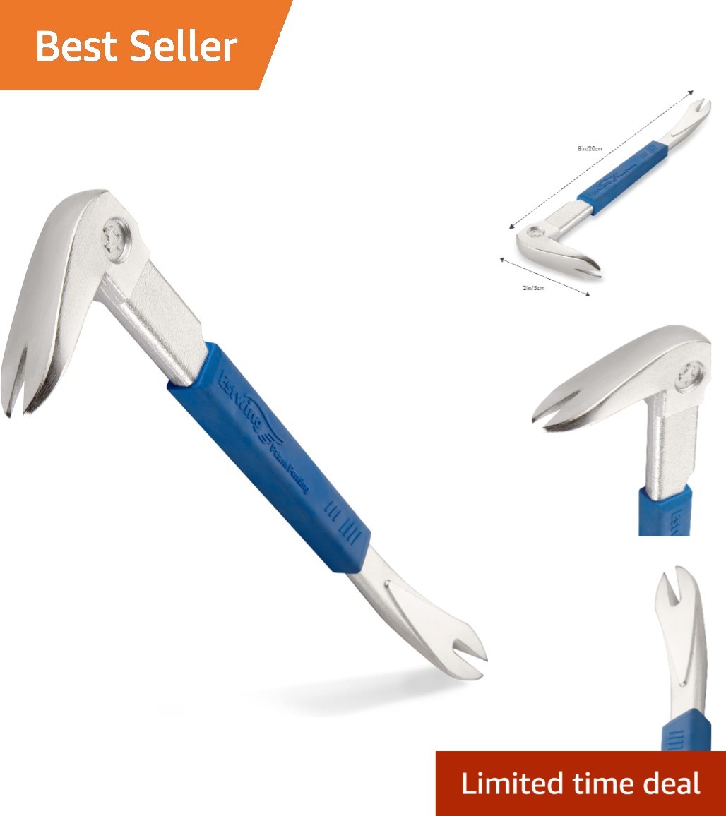 Professional 9 Inch Nail Puller with High Leverage Design and Sturdy Handle gallery