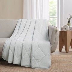 Below Zero Cooling Throw Grey