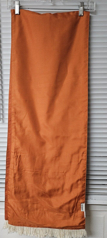 Pier 1 Easter Table Runner Orange Carrots Lined Cotton Linen Decorated Burlap gallery