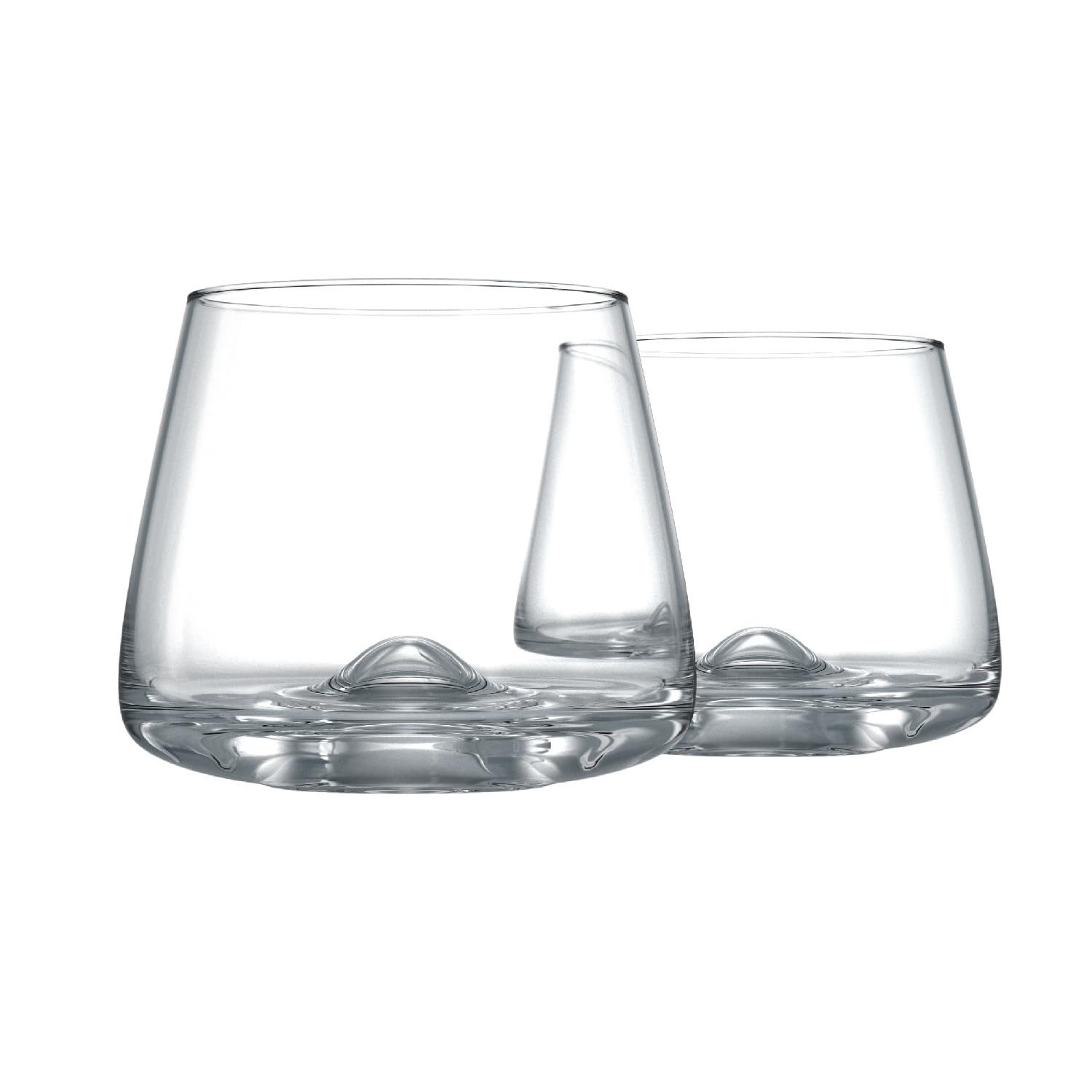 Greenline Goods Whiskey Glasses Set | Large 14 oz Crystal of 2, Clear gallery