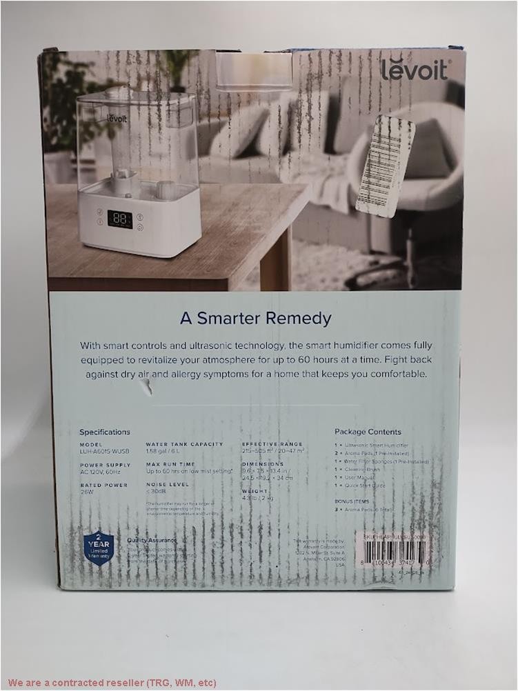 Levoit Classic 300S Ultrasonic Smart Humidifier White gallery