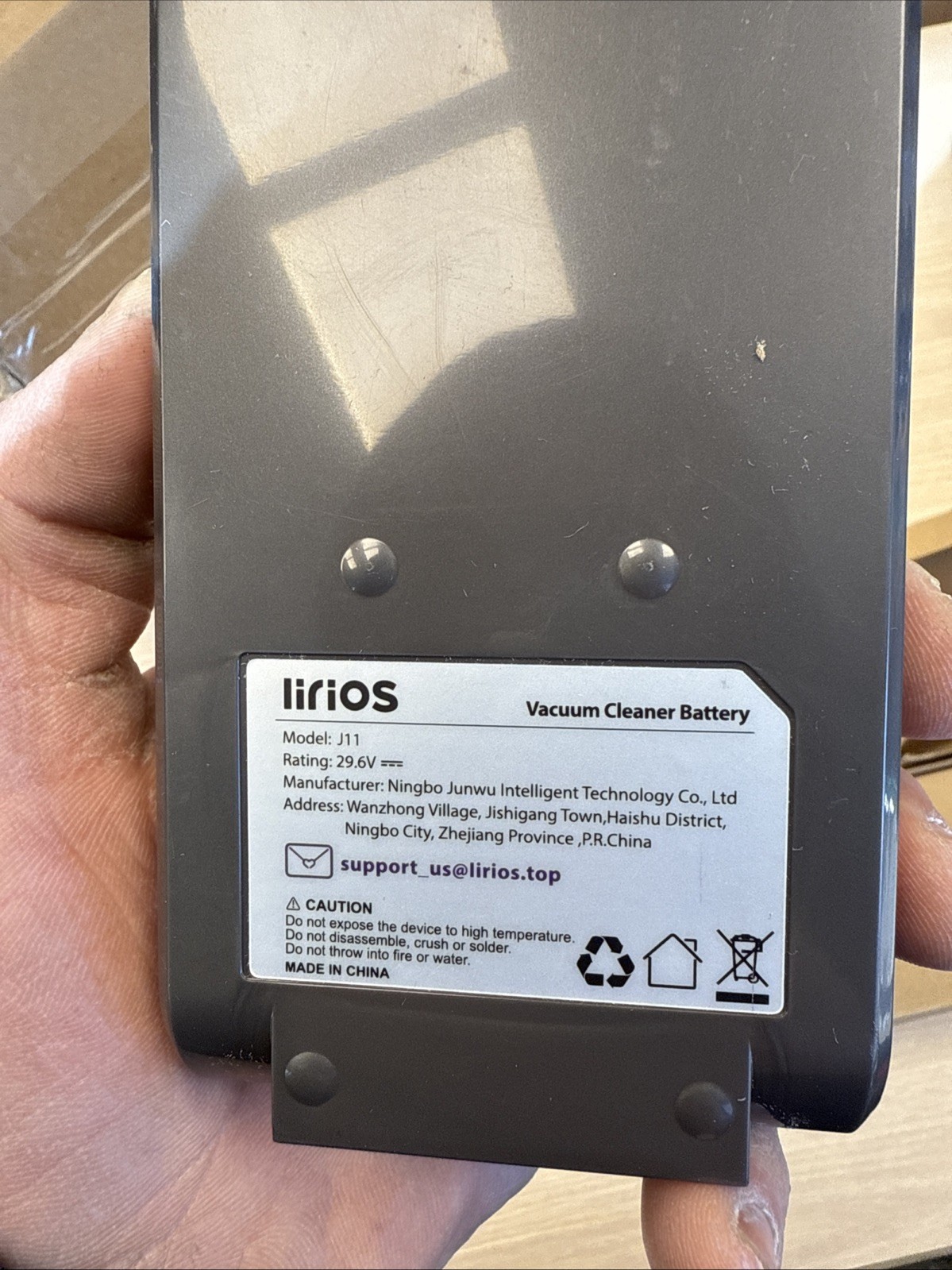 Replacement Battery for Q5 Pro Cordless Vacuum gallery