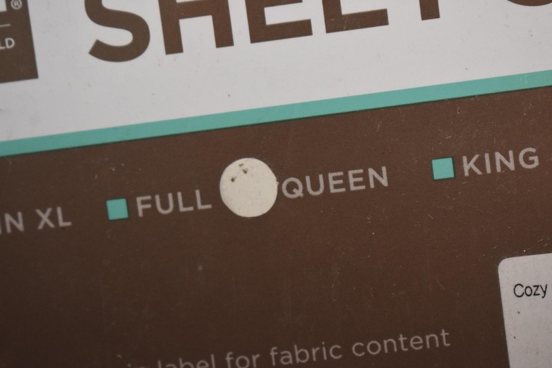 True North Queen Sheet Set Grey Solid Cozy Cotton OEKO-TEX Bedding Adults New gallery
