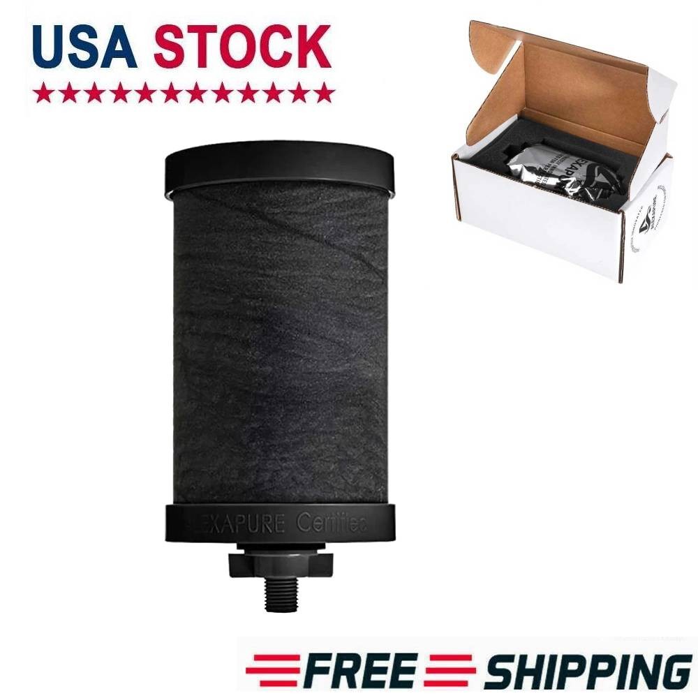 Alexapure PRO 2387 Replacement Water Filter 1 Filter Pack Black gallery