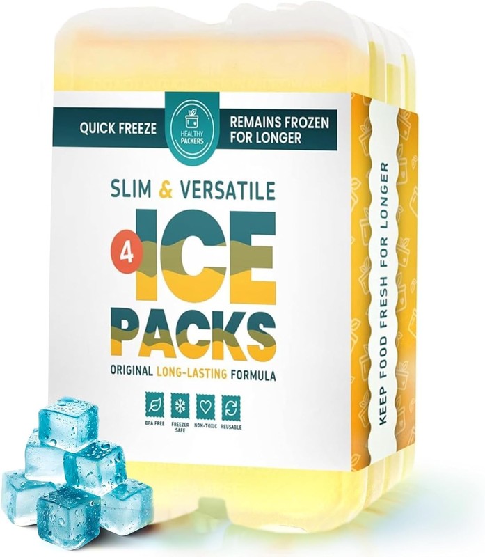 Healthy Packers Ice Pack for Lunch Box & Coolers Long-Lasting Freezer Packs gallery