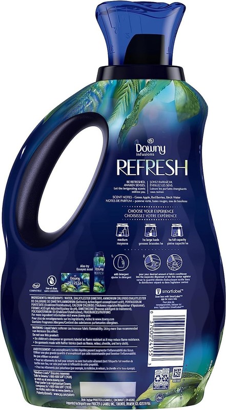 56 Fl Oz Infusions Fabric Softener with Birch Water for Cozy, Fresh Laundry gallery