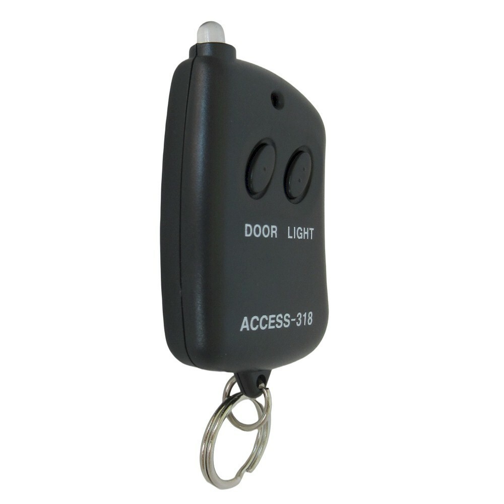 9 Digit Code Mini Remote Control Garage Gate Transmitter Mini Flashlight 318 MHz gallery