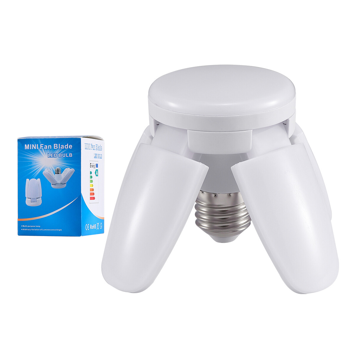 E27 LED Garage Light Bulb 28W Deformable Ceiling Fixture Lights Workshop Lamp US gallery