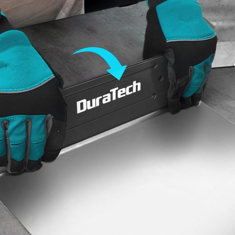 DURATECH 12" Sheet Metal Bender Folding Tool Hand Seamer w/3/8" & 1" Fold Depths gallery