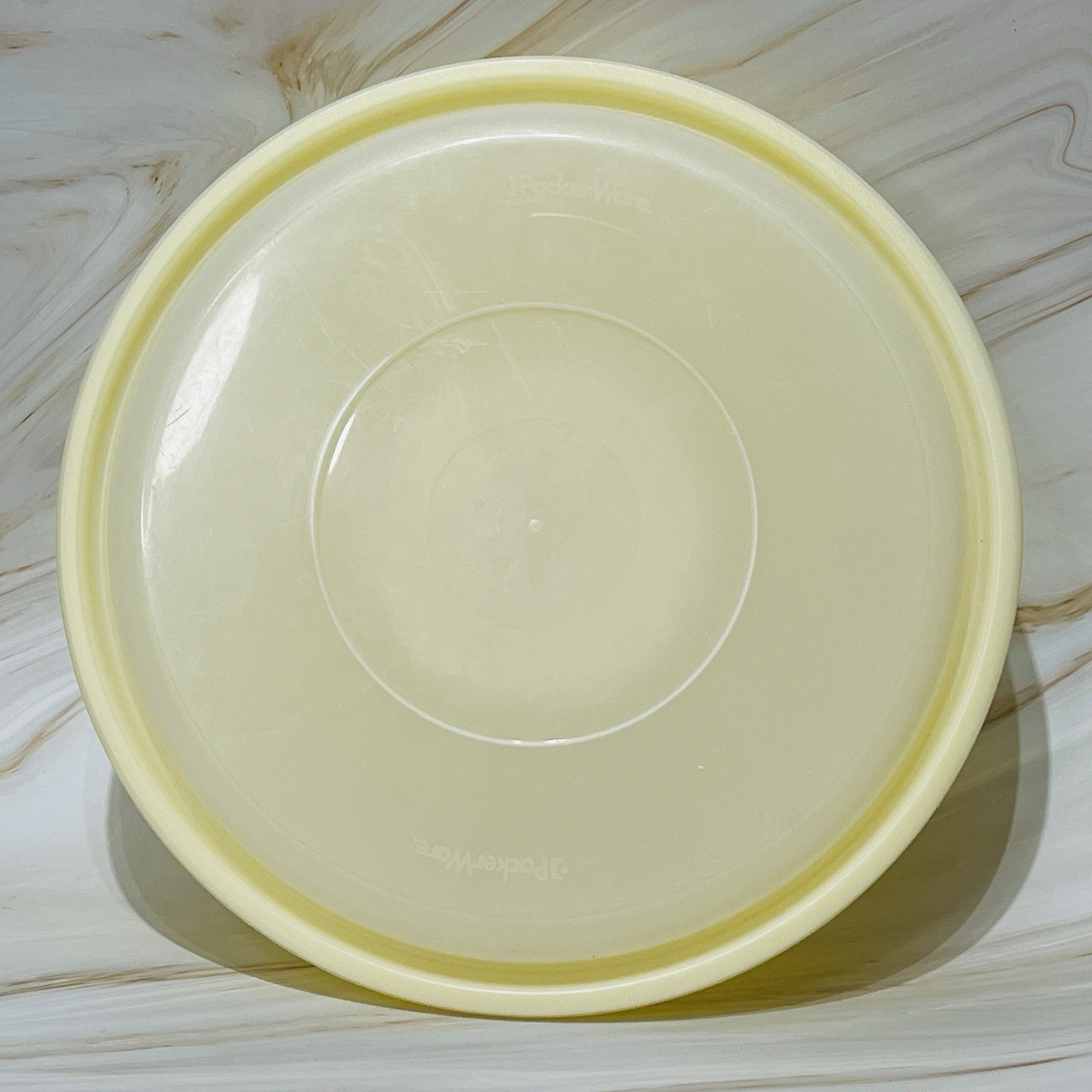 Yellow/Gold PackerWare Round Container with Lid Inner Bowl for Dip with lid gallery