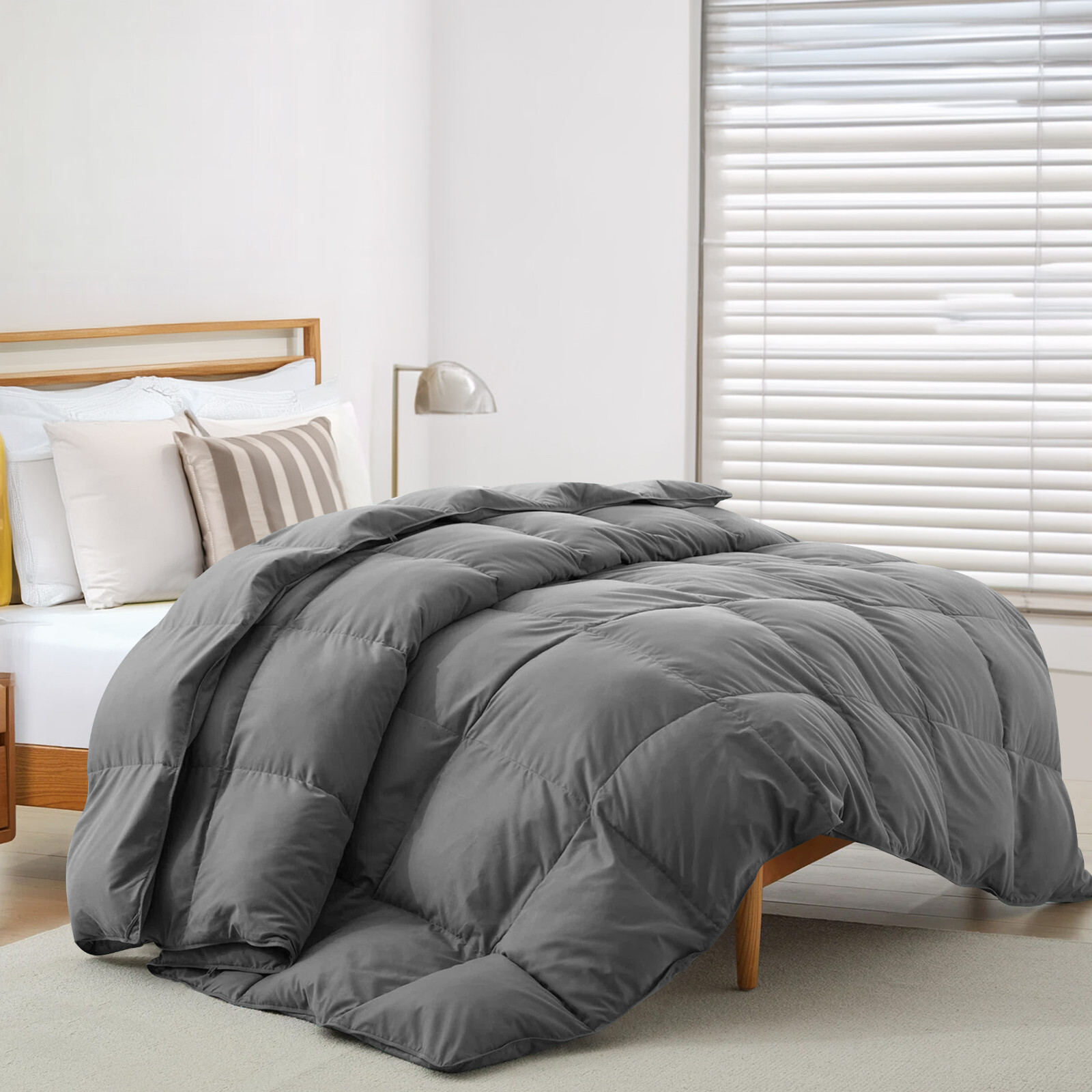 Down Alternative Comforter All Season Microfiber Duvet Insert Quilted Comforter gallery
