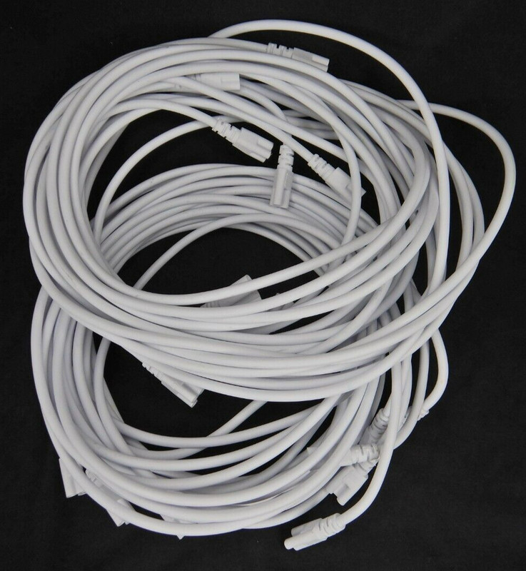 10-Pack UL-LP Certification T5 T8 LED Lamp Connecting Wire 9.5FT/2M gallery
