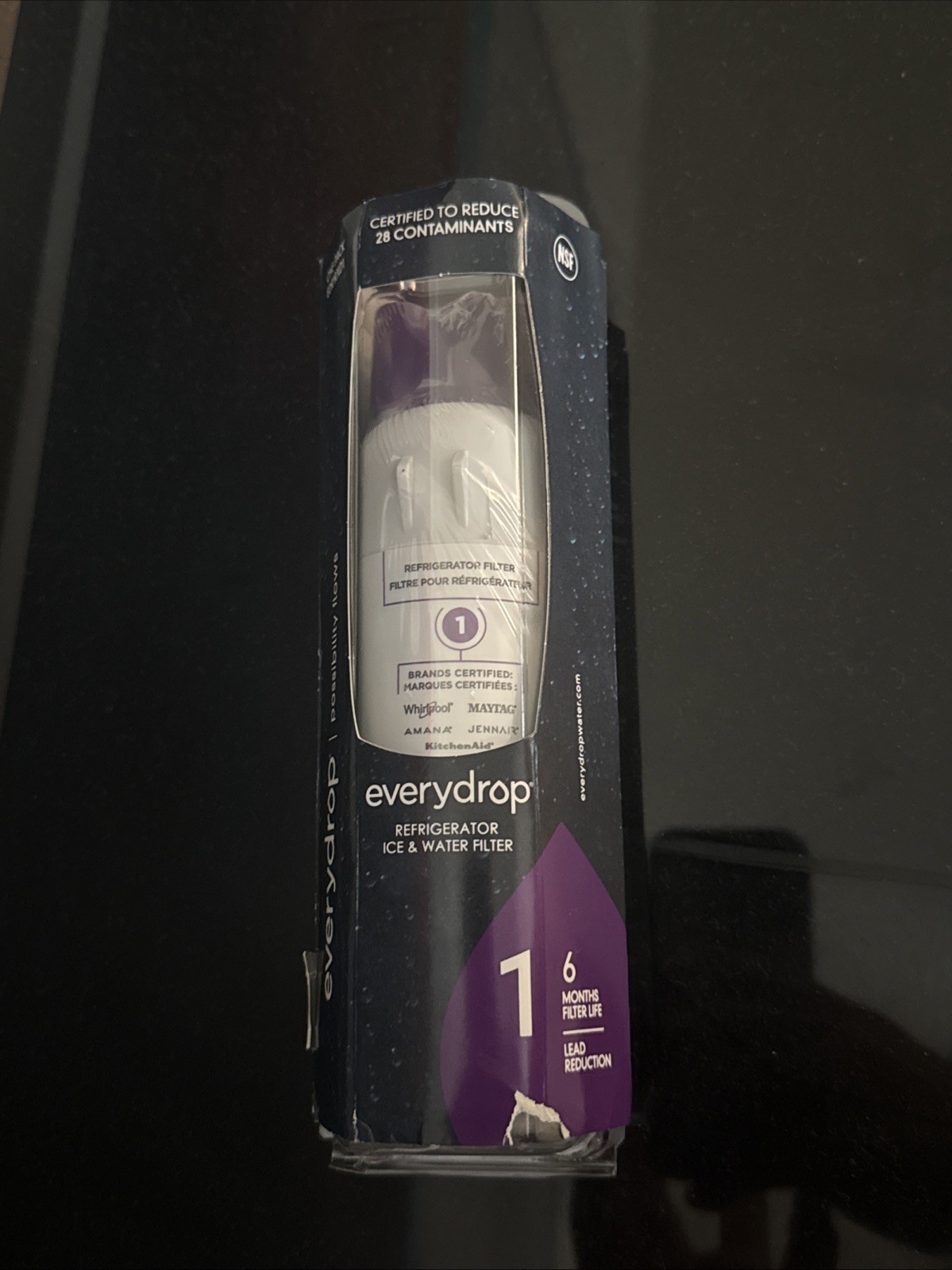 Genuine OEM Whirlpool EveryDrop 1 Water Filter EDR1RXD1 New gallery