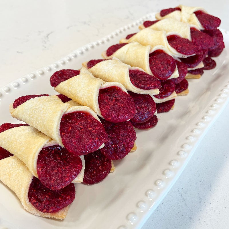 Raspberry Kolachi Cookies aka Kolacky, Kolaczki, Kiffles gallery