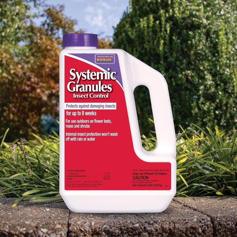 Bonide Insect Control Systemic Granules Ready-to-Use Water Resistant 4 lbs gallery