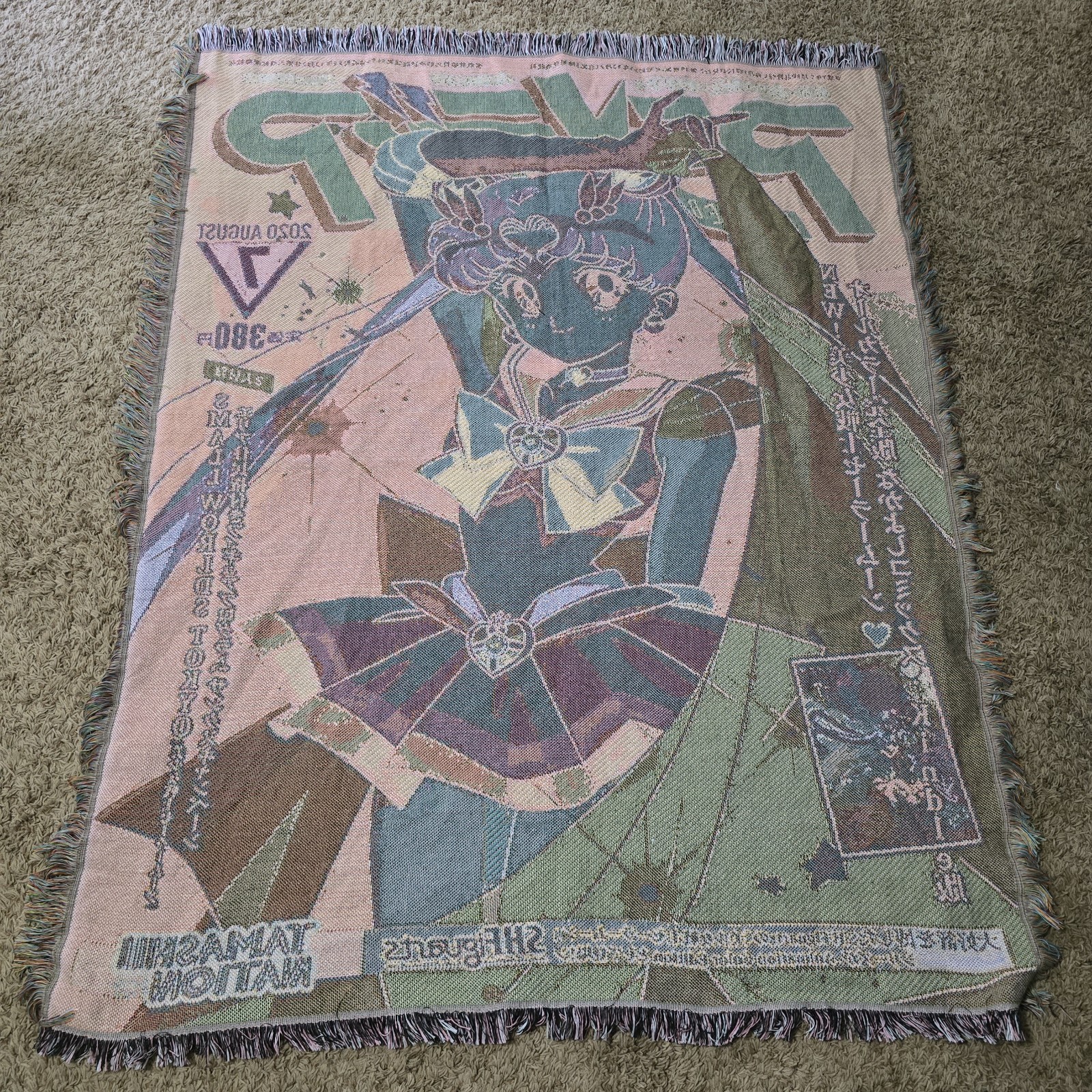 SAILOR MOON Weekly Jump Retro Tapestry - Sailor Moon - Anime Wall Decor gallery