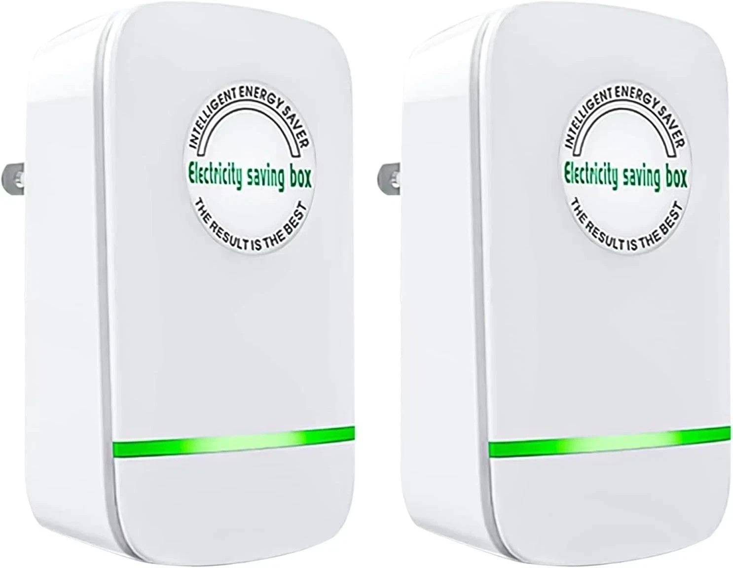 2 Pcs Pro Power Saver Energy Saver Household Power Saver Electricity Saving - US gallery