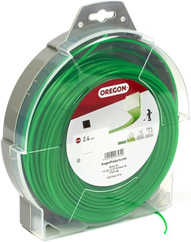69-414 Trimmer Line .095" x 246' Square, 1lb Donut,Green gallery