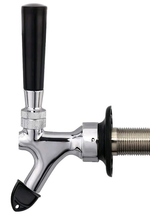 Beer Tap Draft Faucet Kit 8-piece Set for Home Brew / Kegerator (No back shank) gallery