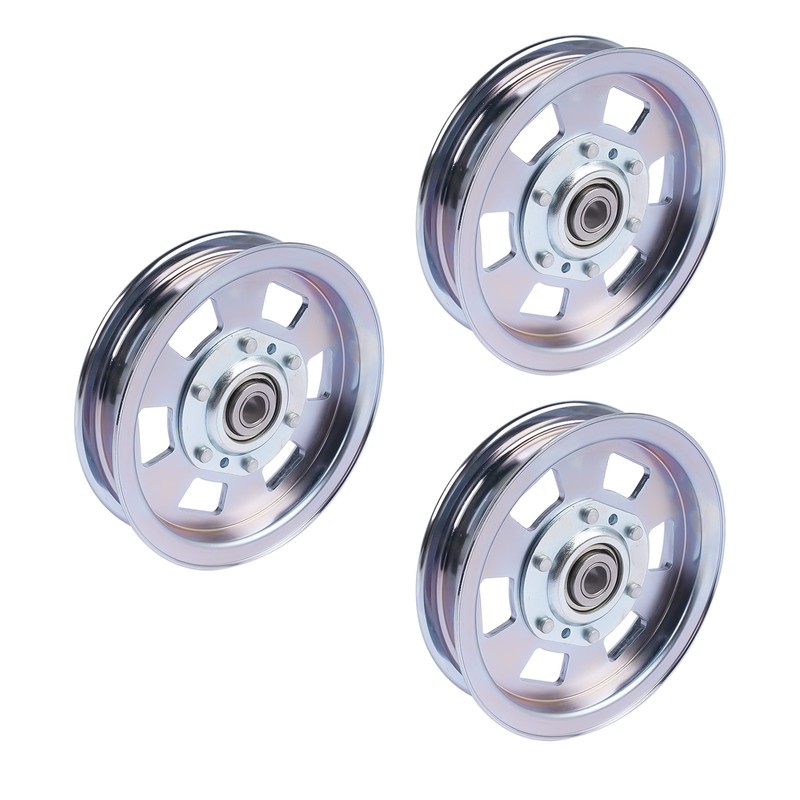 3Pcs Flat Idler Deck Pulleys for Bad Boy ZT 48" 50" 60" MZ 48" 54" Deck Models gallery