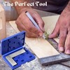 4Pcs Carbon Steel Machinist Square Set 2 3 4 5" 90 Degree Precision L-Type Ruler gallery