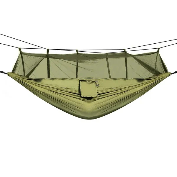 Double Hammock With Maximum Weight Capacity Of 600 Pounds, Equipped With gallery
