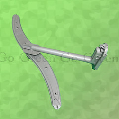Bosch Dishwasher S35KMK17UC/18 Upper Spray Arm P/N 00359976