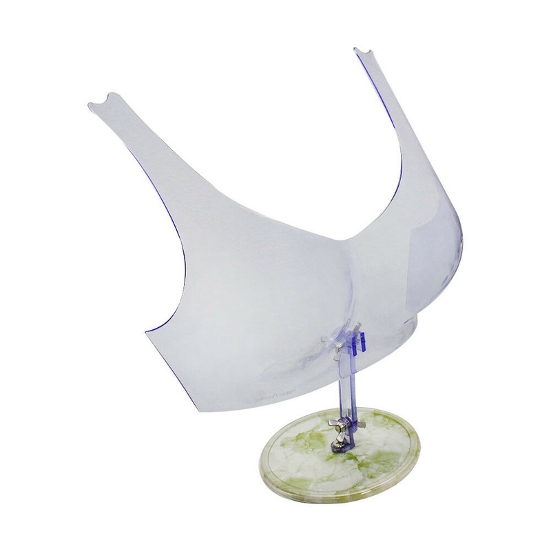 Free Standing Clear Plastic Bra Form Bikini Lingerie Display Adjustable Stand gallery
