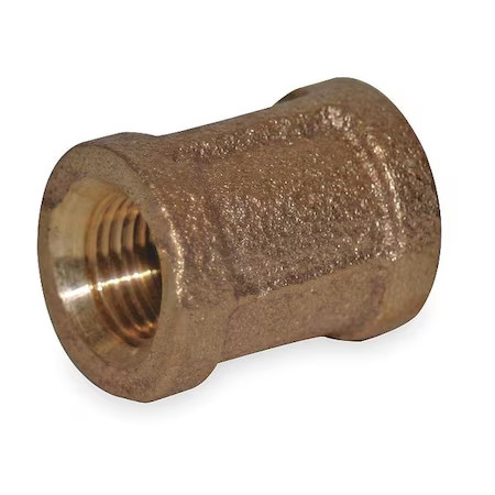 Coupling Red Brass Coupling, 1/4 In Female Npt X 1/4 In Female Npt, 1Vfd5 gallery