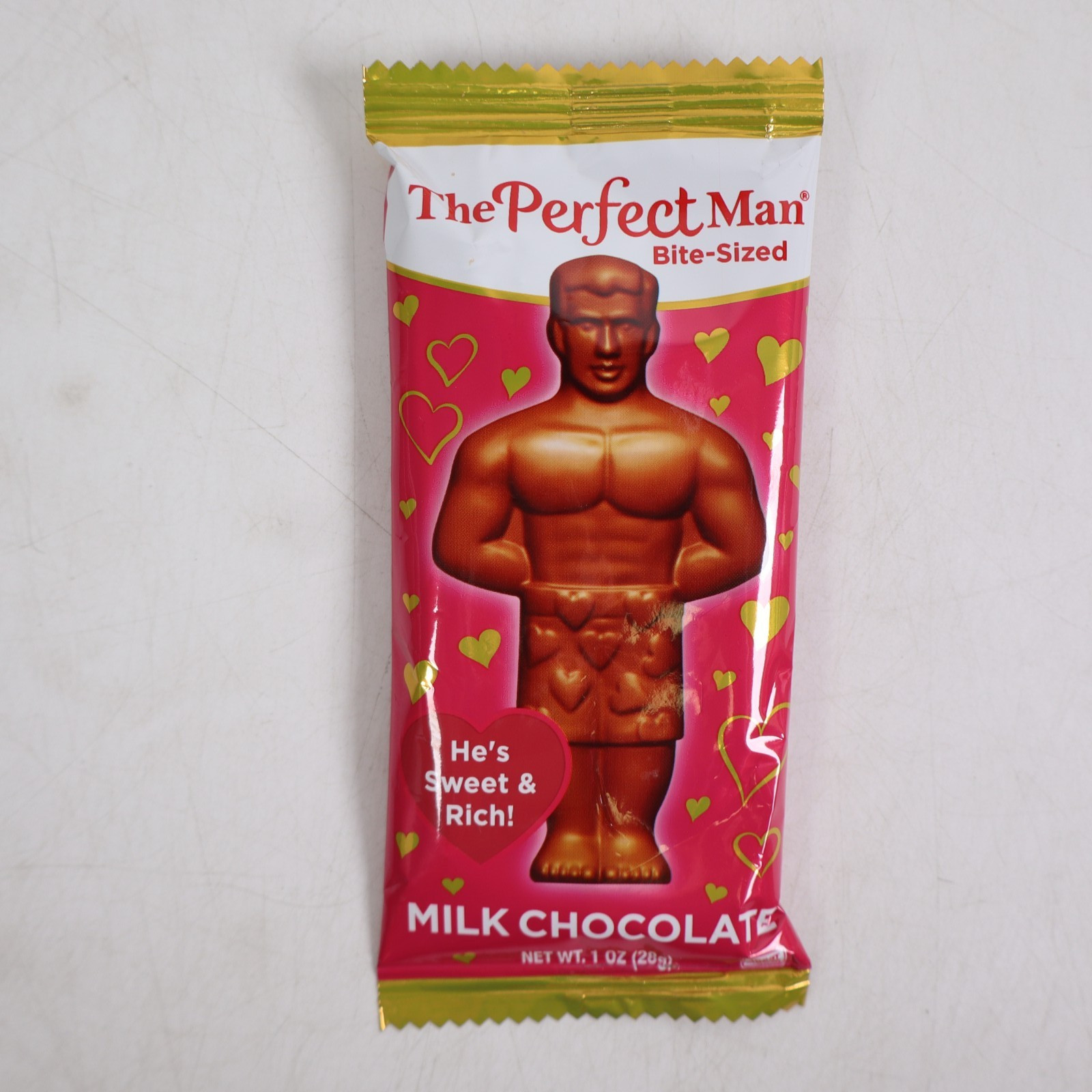 7 PACK The Perfect Man Bite-Sized Milk Chocolate 1 oz Each BB 10/2027 SEE NOTES gallery