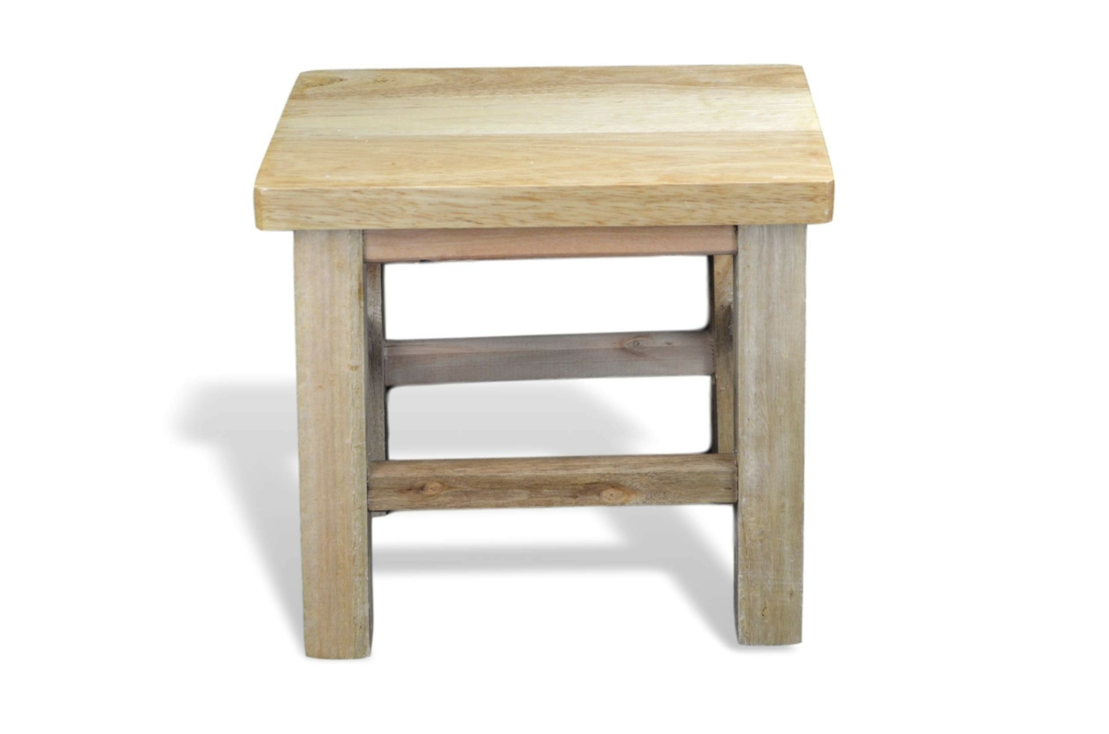 Solid Hard Wood Stool Step Stool Kids Children Adult Small Stool Natural gallery
