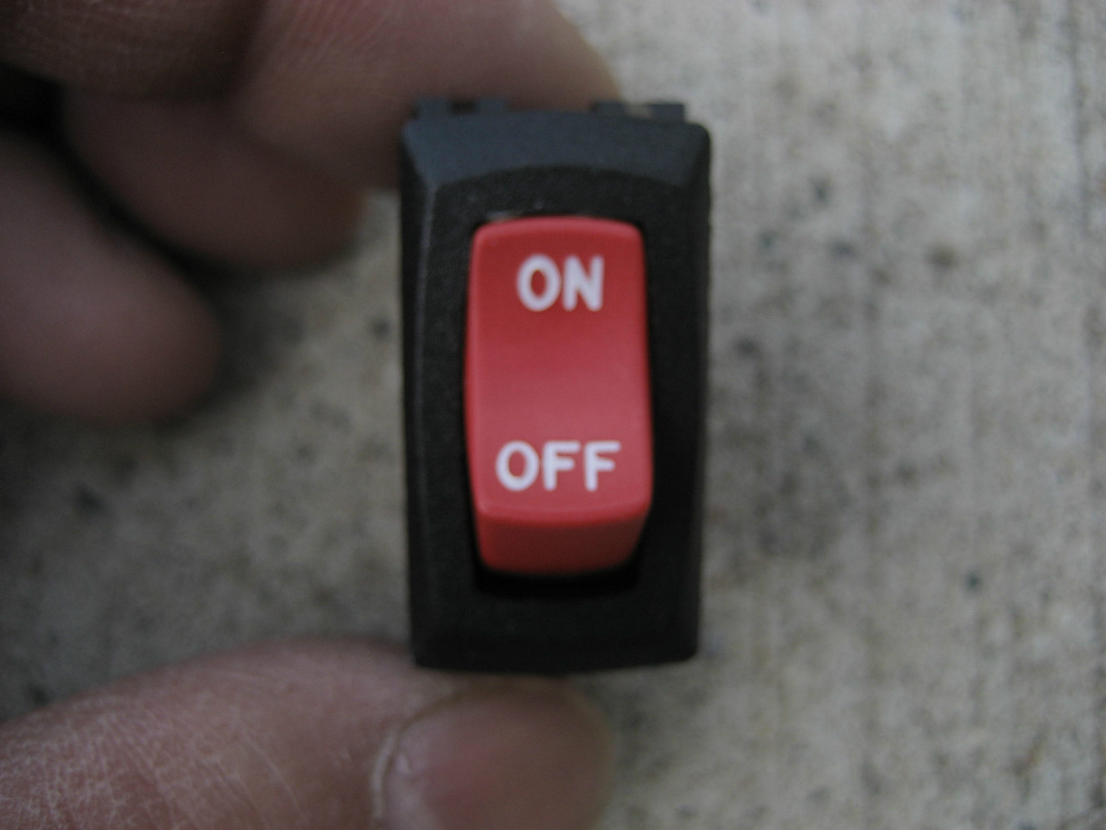 Hoover WindTunnel Vacuum Cleaner Rocker on off Switch 40309033 28161075 gallery