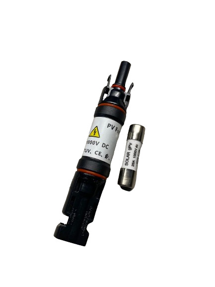 15A Solar Fuse Holder IP68 Waterproof Connector 1000V, for Solar System, Male Fe gallery