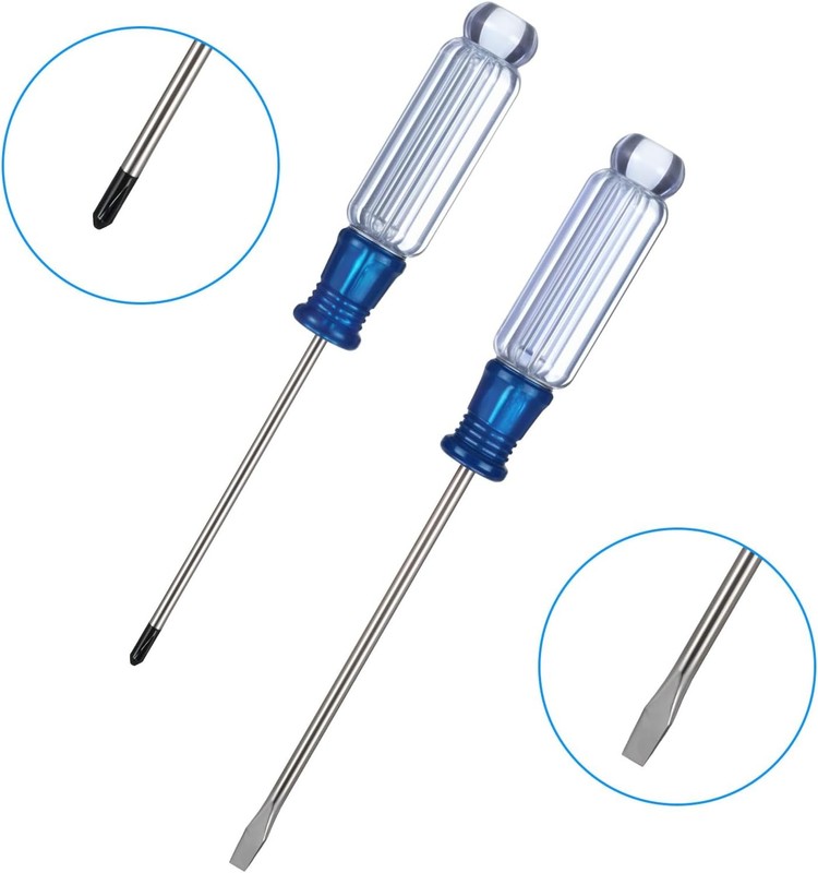 4pc Small Screwdriver Set Phillips & Flat Head - Tool for Toys & Electronics gallery