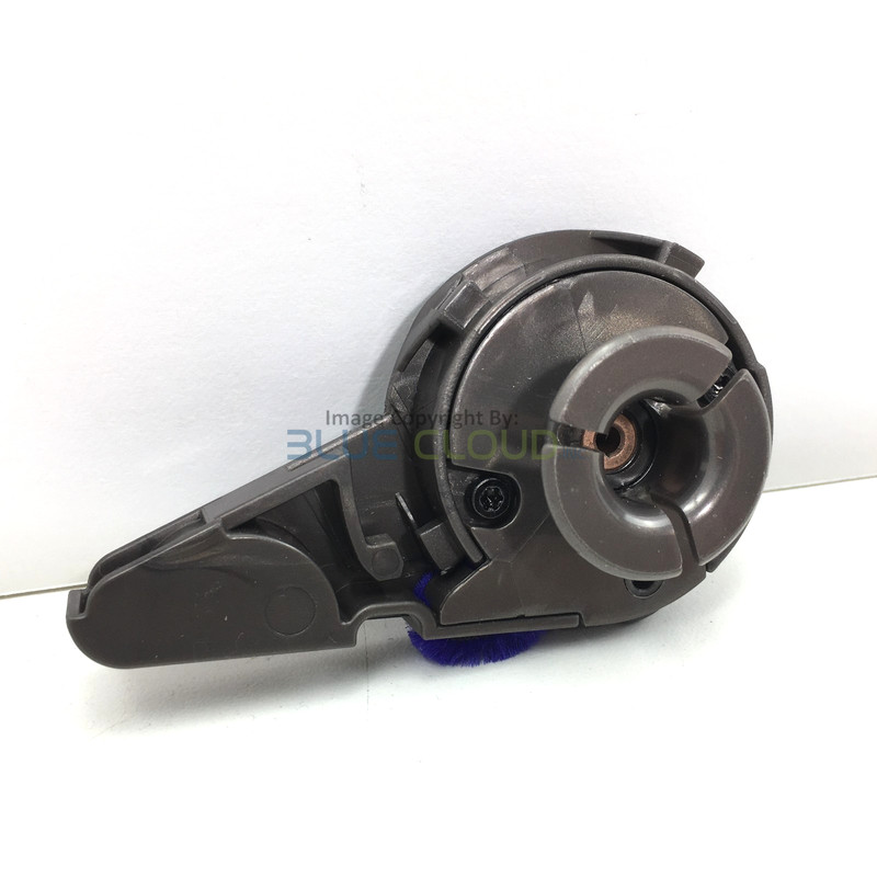 Fluffy Optic DRIVER'S LEFT SIDE END CAP w WHEEL for Dyson V15 V15s # 970445-01 gallery
