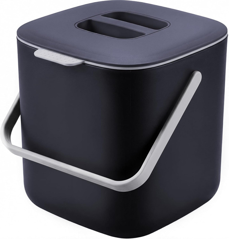 Compost Bin Kitchen, Countertop Compost Bin，No Filter Required, 0.7Gal Indoor gallery