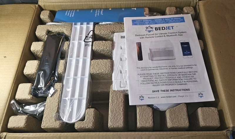 BedJet Model 3 Climate Comfort System (SKU 3S-800NA) New Open Box gallery