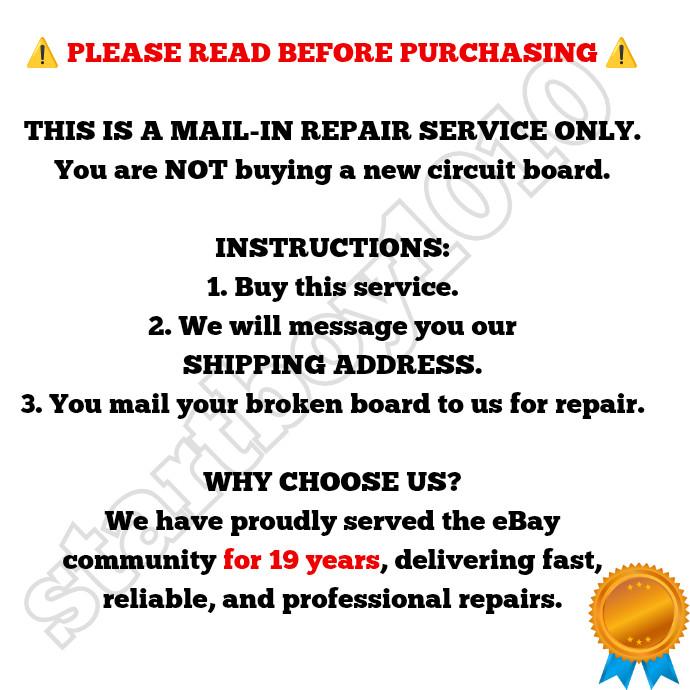 Repair Service Maytag Whirlpool Control Board W10890094 WP12920710 gallery